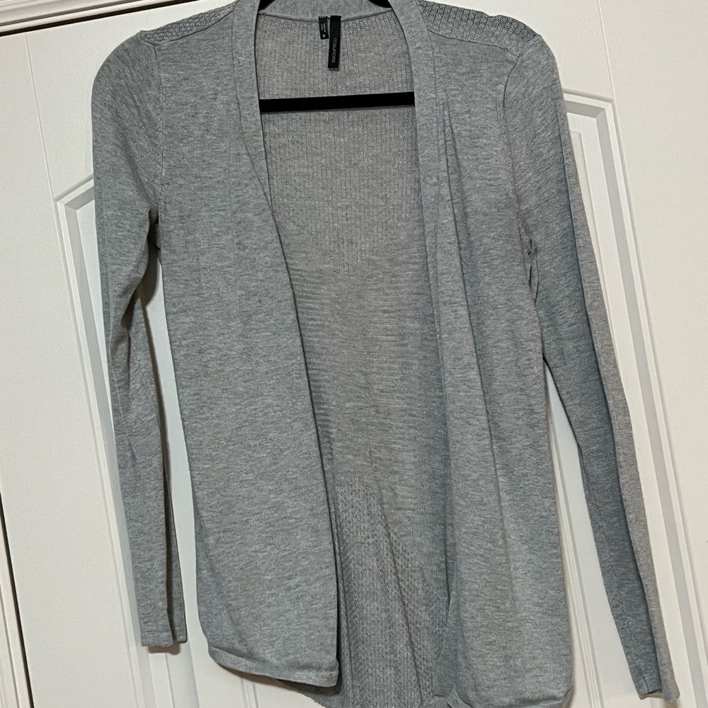 Grey Maurices knit cardigan